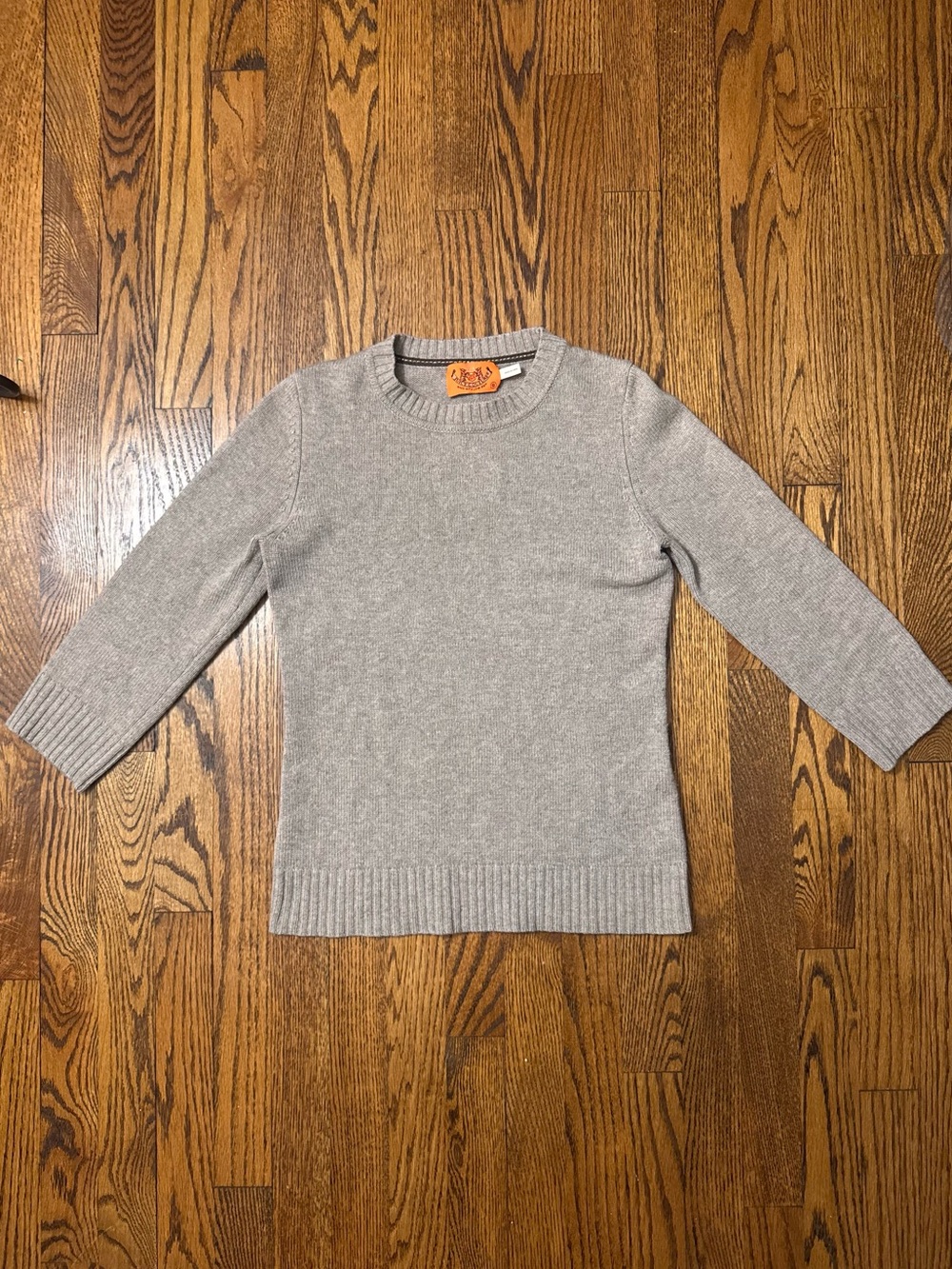 Vintage Y2K Juicy Couture 51% Cashmere 49% Merino Wool Gray Crewneck Sweater Siz